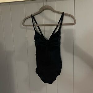 SKIMS Black Sculpting Bodysuit with Adjustable Straps